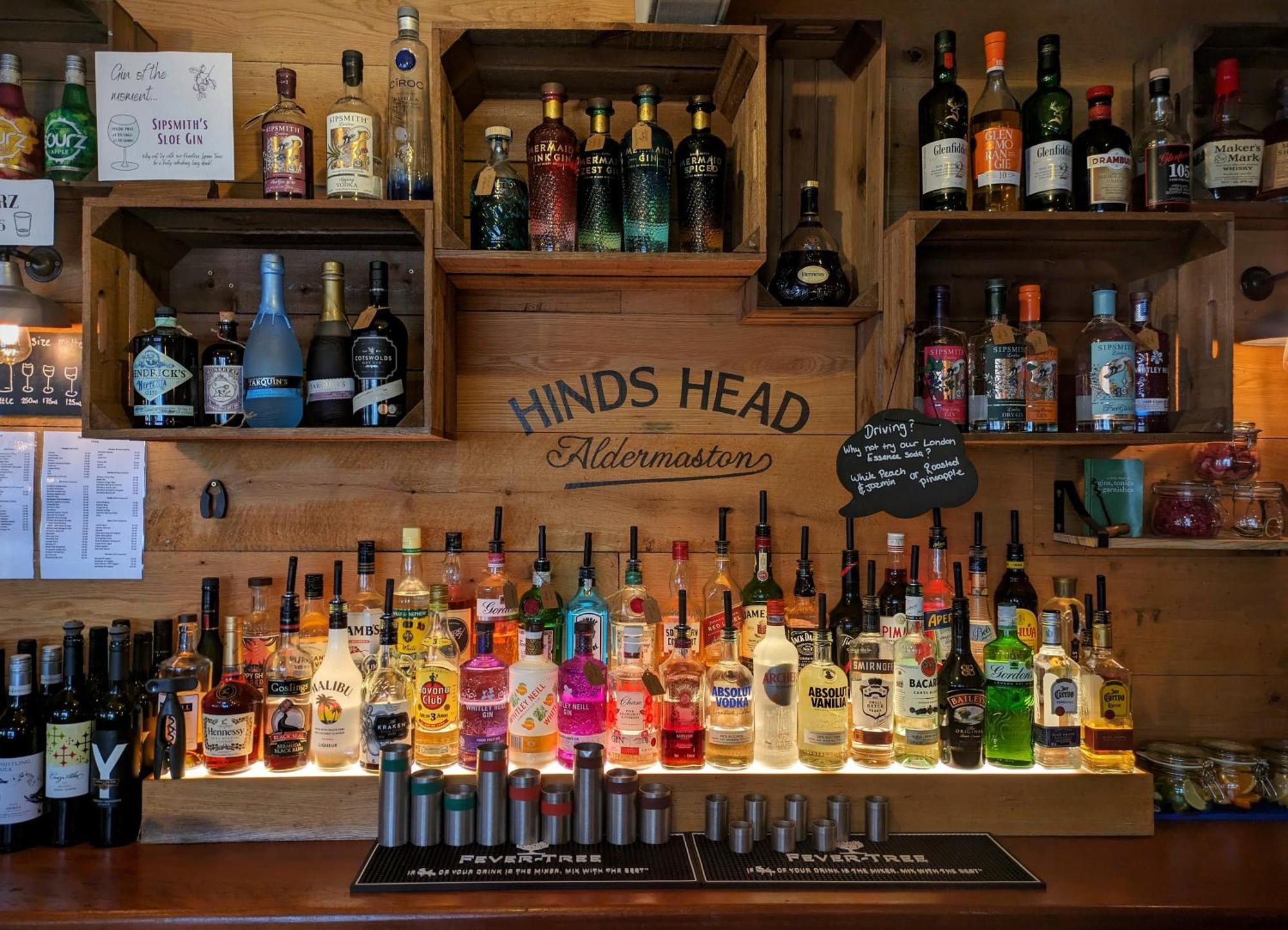 Hotel Hinds Head Aldermaston Exterior foto